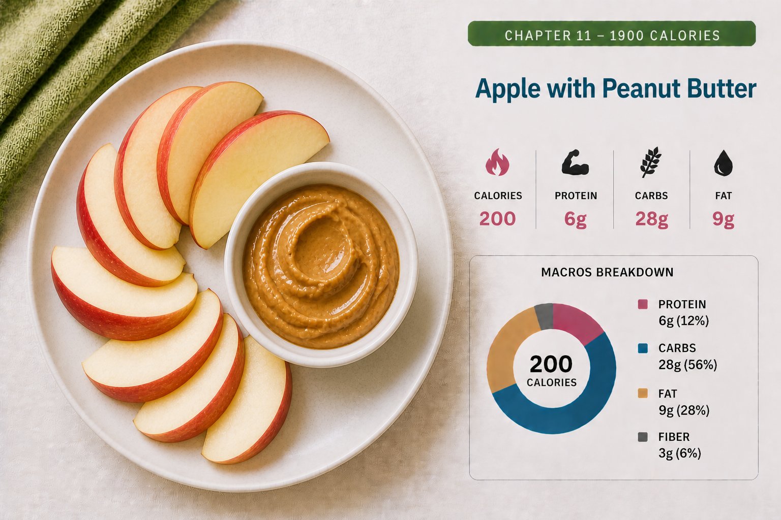 Apple with Peanut Butter
